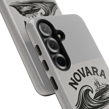 Novara Surf Co. Tough Case – Coastal Wave Logo (Impact Protection)
