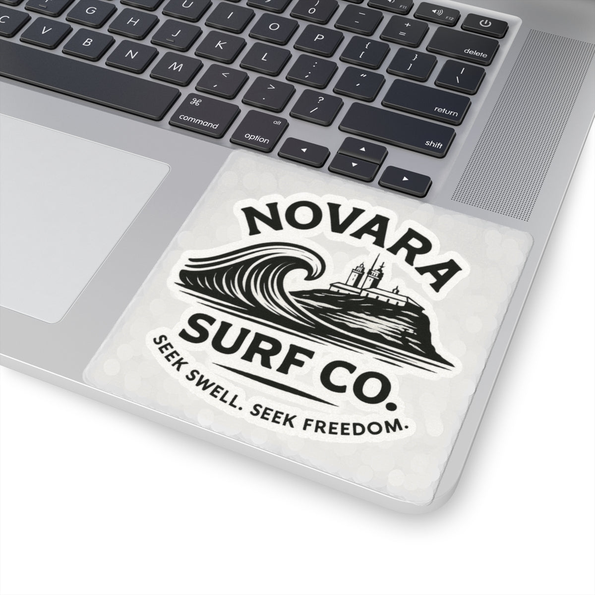 Novara Signature Sticker – Seek Swell. Seek Freedom
