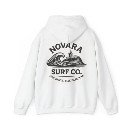 Novara Surf Co. Premium Hoodie – Seek Swell, Seek Freedom