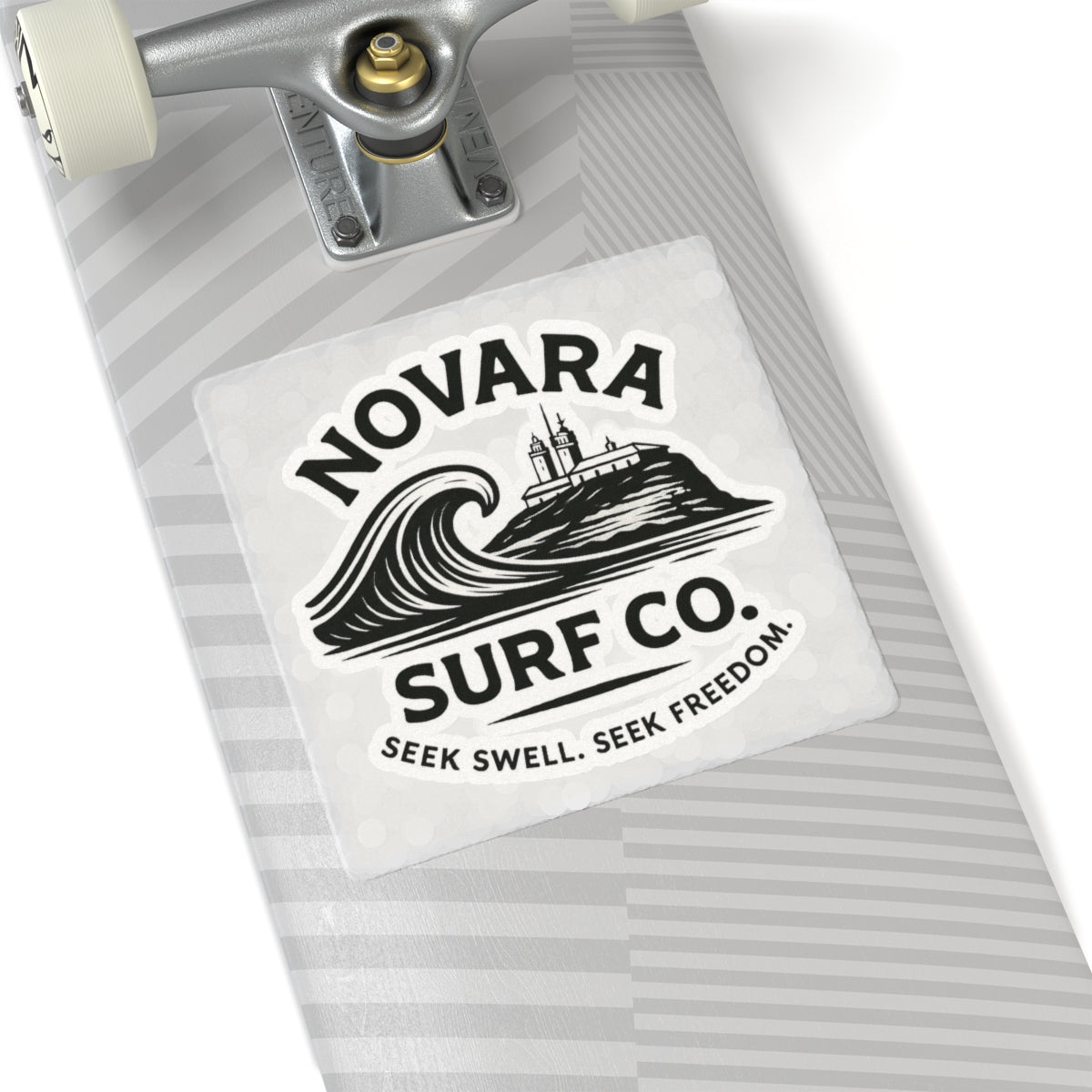 Novara Signature Sticker – Seek Swell. Seek Freedom