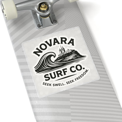 Novara Signature Sticker – Seek Swell. Seek Freedom