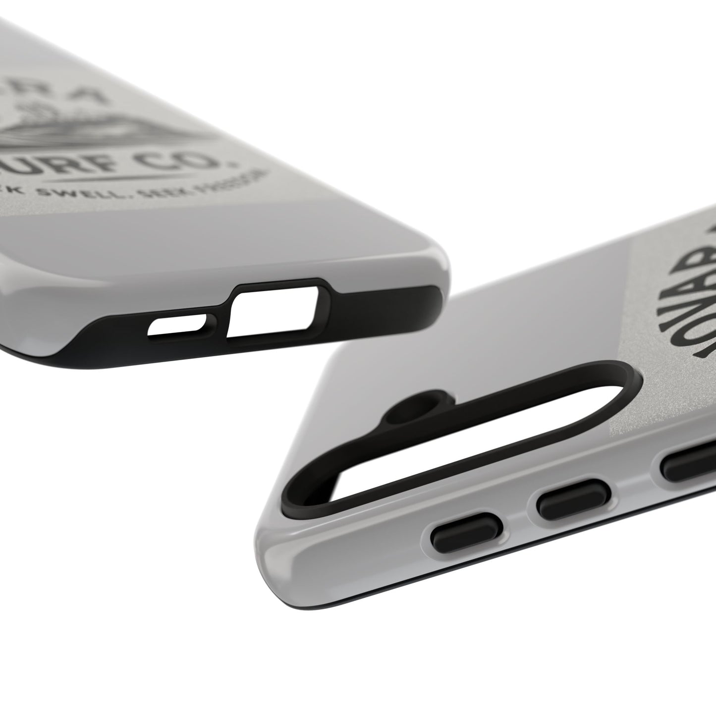 Novara Surf Co. Tough Case – Coastal Wave Logo (Impact Protection)