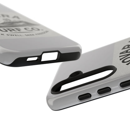 Novara Surf Co. Tough Case – Coastal Wave Logo (Impact Protection)