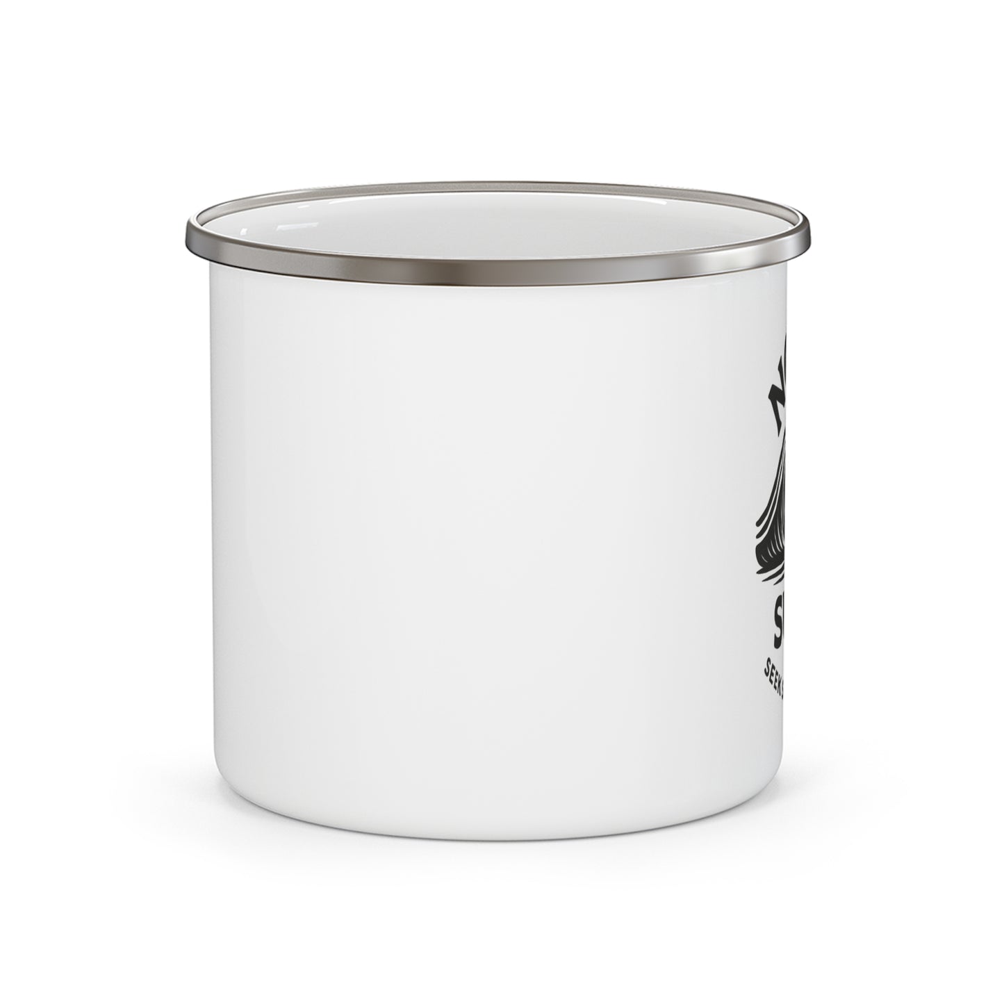 Novara Surf Co. Enamel Mug – Vintage Wave Camp Cup