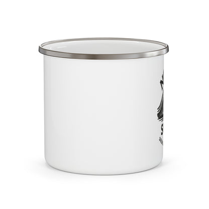Novara Surf Co. Enamel Mug – Vintage Wave Camp Cup