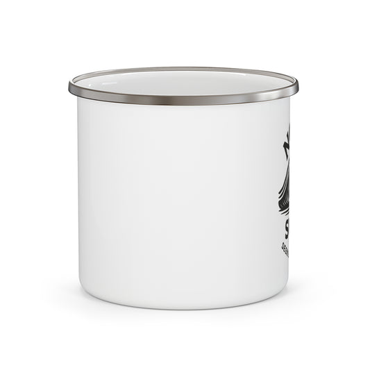 Novara Surf Co. Enamel Mug – Vintage Wave Camp Cup