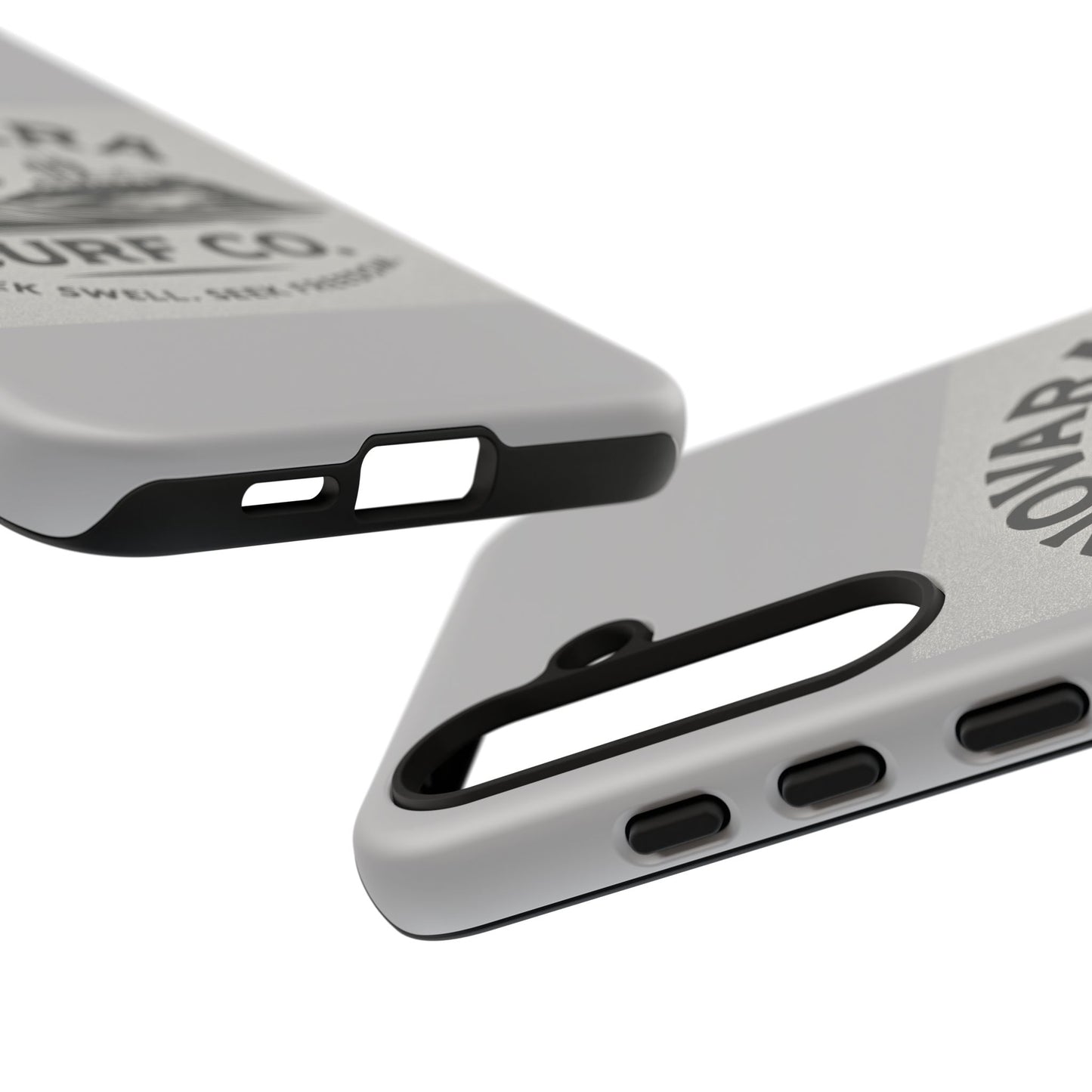 Novara Surf Co. Tough Case – Coastal Wave Logo (Impact Protection)