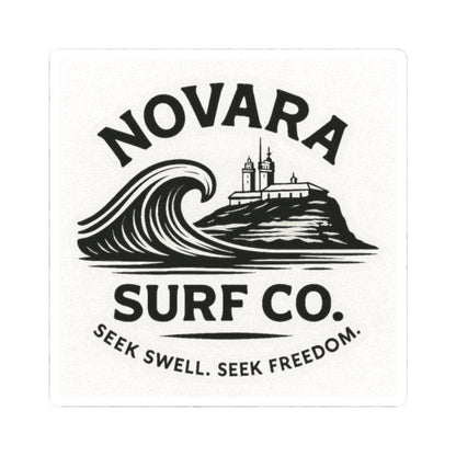 Novara Signature Sticker – Seek Swell. Seek Freedom