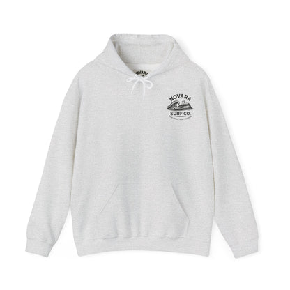 Novara Surf Co. “Coastal Heritage” Graphic Hoodie – Seek Swell, Seek Freedom