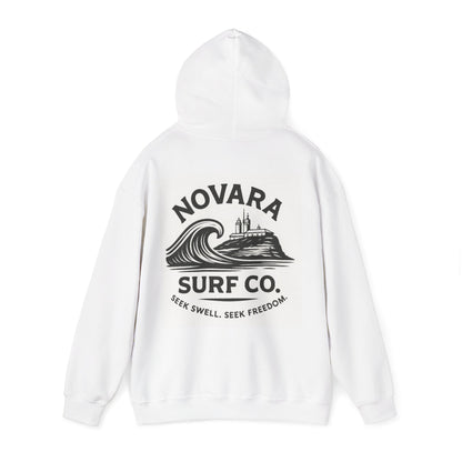 Novara Surf Co. Premium Hoodie – Seek Swell, Seek Freedom