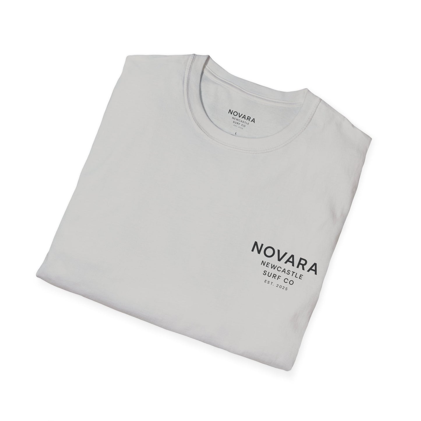 Novara Surf Co. T-Shirt — 'Seek Swell, Seek Freedom' Graphic Tee