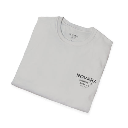 Novara Surf Co. T-Shirt — 'Seek Swell, Seek Freedom' Graphic Tee