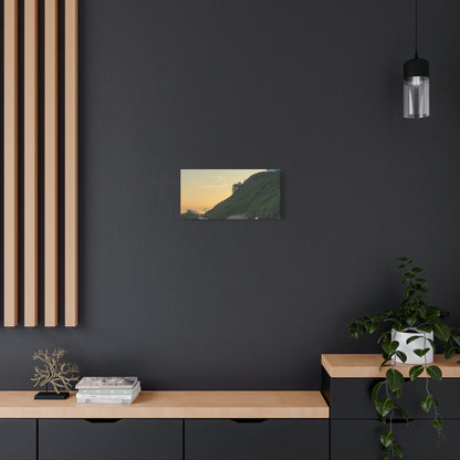 Beach Sunset Path Matte Stretched Canvas (1.25")