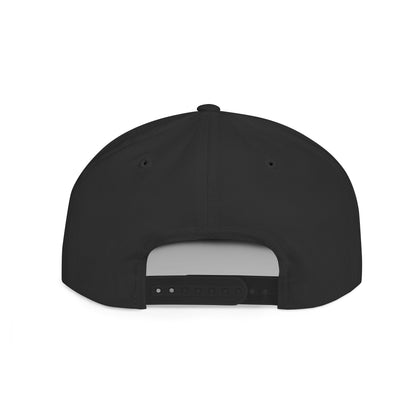 Novara Surf Co. Flat Bill Snapback Hat – Vintage Wave Logo Baseball Cap