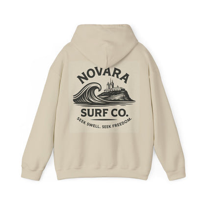 Novara Surf Co. Premium Hoodie – Seek Swell, Seek Freedom