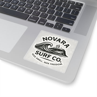 Novara Signature Sticker – Seek Swell. Seek Freedom