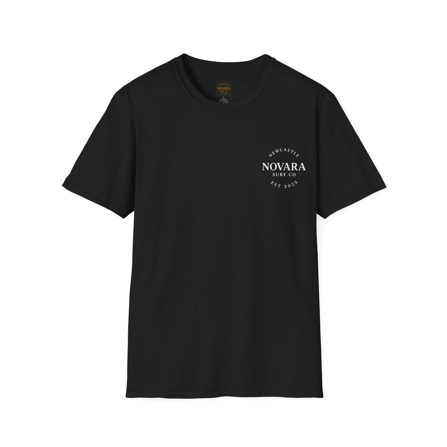 Novara Surf Co. T-Shirt — 'Seek Swell, Seek Freedom' Graphic Tee