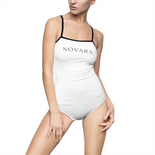 NOVARA One-Piece Swimsuit — Women's Cutout Beach Swimwear
