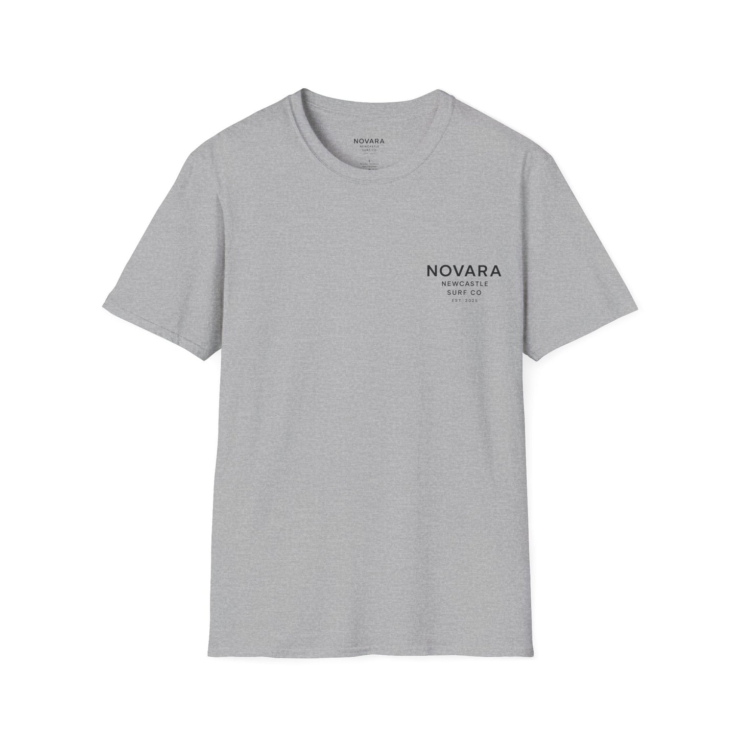 Novara Surf Co. T-Shirt — 'Seek Swell, Seek Freedom' Graphic Tee