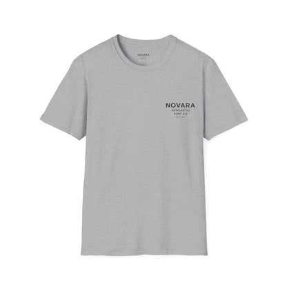 Novara Surf Co. T-Shirt — 'Seek Swell, Seek Freedom' Graphic Tee