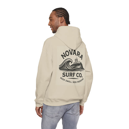 Novara Surf Co. Premium Hoodie – Seek Swell, Seek Freedom